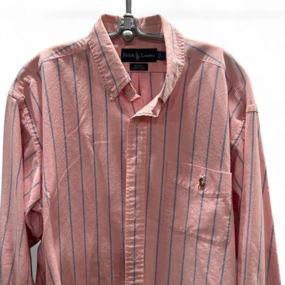 Men's retro Ralph Lauren BLAKE- flesh pony size Large (L5)‎ 27